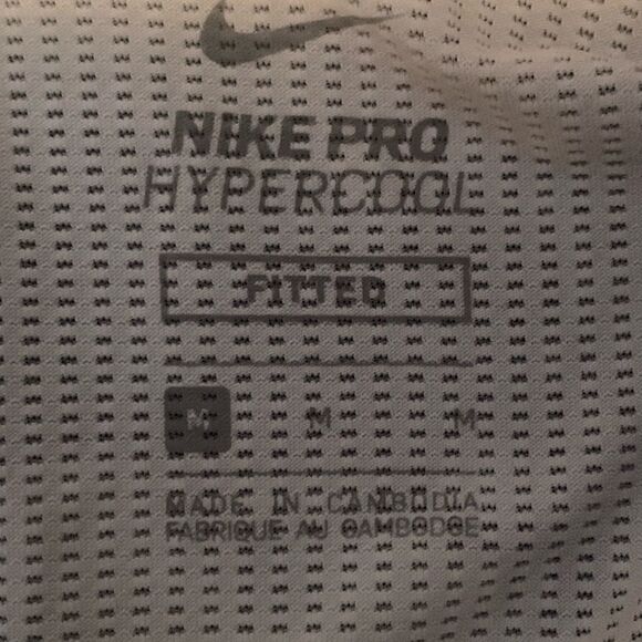 Nike Pro Men's Camouflage T-Shirt - Gray - Picture 5 of 7